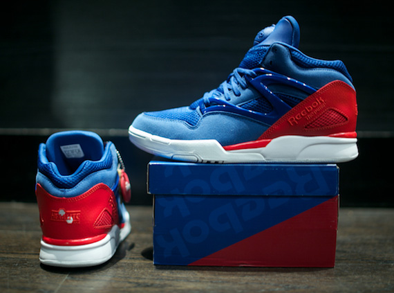 Reebok Pump Omni Lite Dark Royal Red