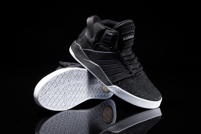 Supra Womens Skytop Iii Glitter Canvas 3