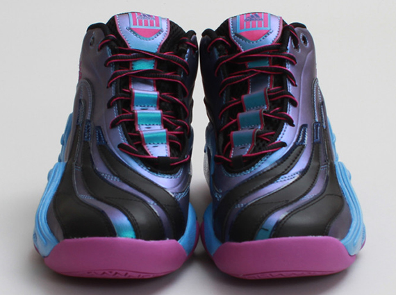 Adidas Real Deal Black Vivid Pink Joy Blue