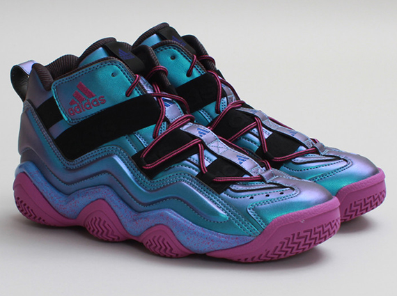 adidas Top Ten 2000 - Black - Joy Blue - Vivid Pink