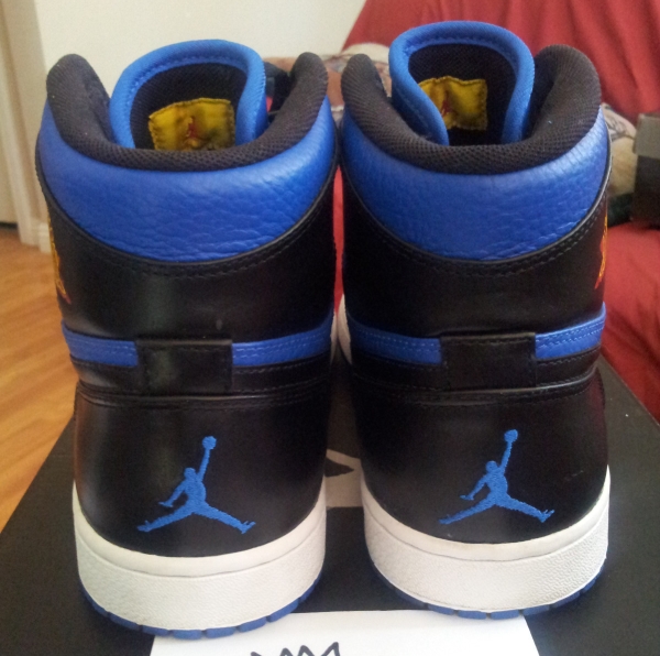 Air Jordan 1 Royal Black Orange Unreleased Sample 03