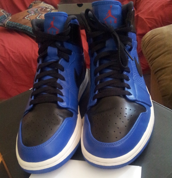Air Jordan 1 Royal Black Orange Unreleased Sample 04