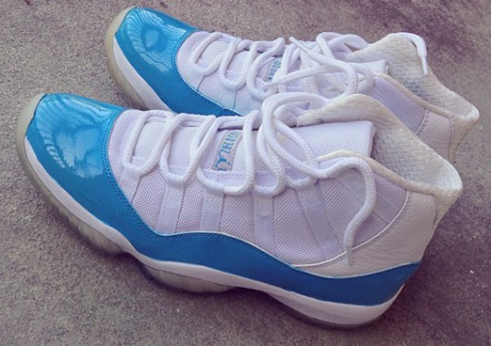 Air Jordan XI “Carolina” Customs by Noldo