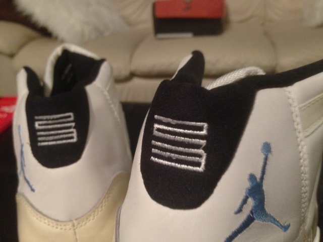 Air Jordan Xi Columbia Og Michael Jordan Pe 02
