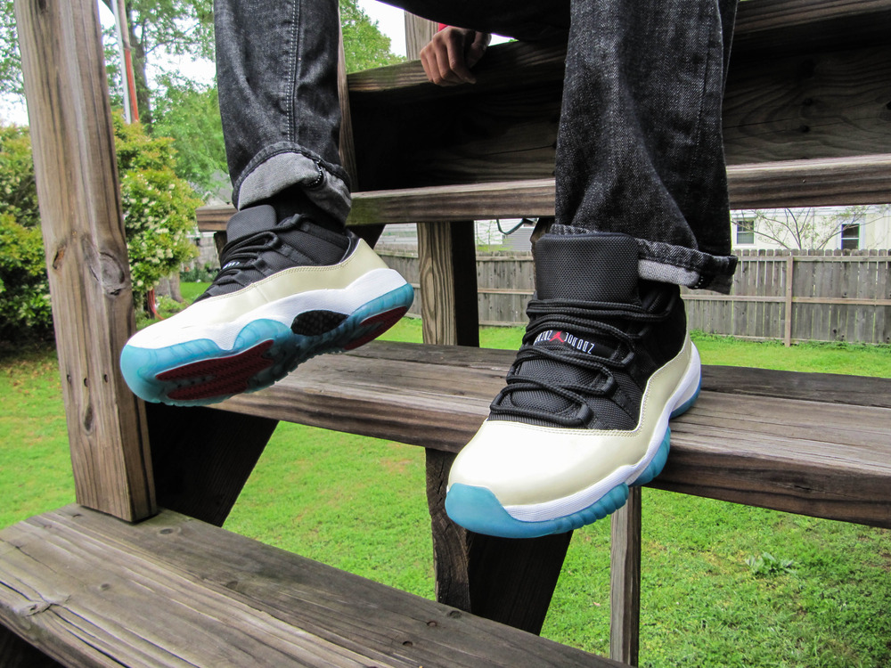 Air Jordan Xi Low Creme Customs 01