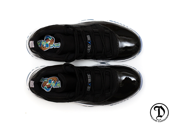 Air Jordan Xi Low Space Jam Customs Dank 1