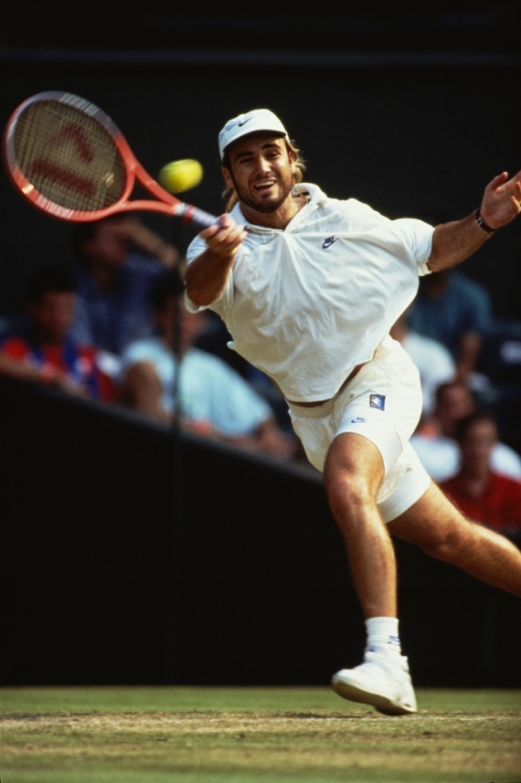 Andre Agassi Rejoins Nike 04
