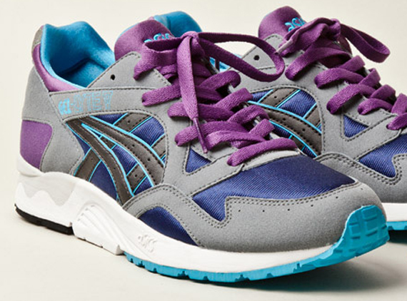 Asics Gel Lyte V Grey Purple Blue 1