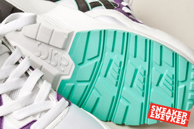 Asics Gel Lyte V White Purple Green 02