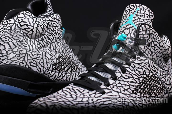 Elephant Jordan V Retro 7