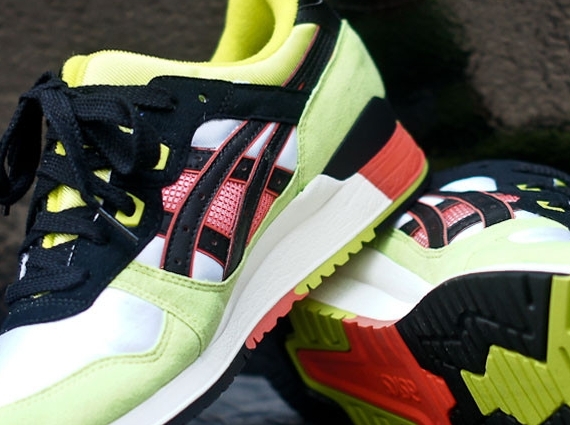 Asics Gel Lyte III “Neon” at KITH