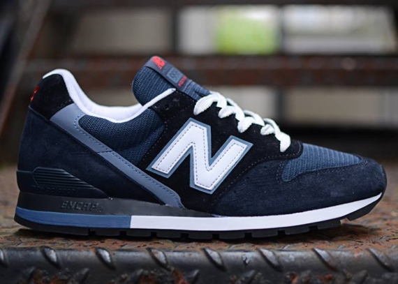 New Balance 996 - Navy - Steel Blue - White