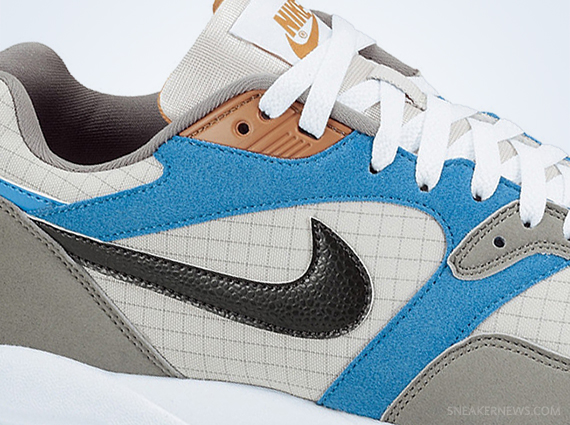 Nike Air Base Ii Mortar Newsprint Mine Grey Blue Hero 3