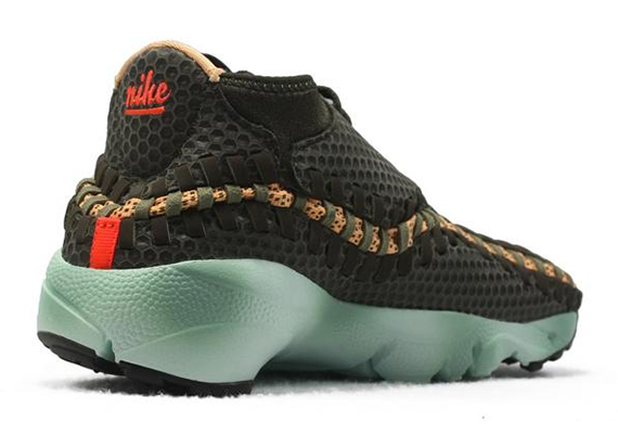 Nike Air Footscape Woven Chukka Deep Smoke Melon Tint Black 6