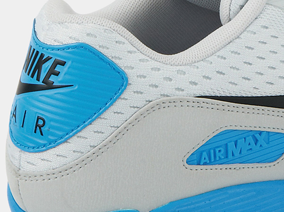 Nike Air Max 90 EM - Pure Platinum - Black - Blue Hero