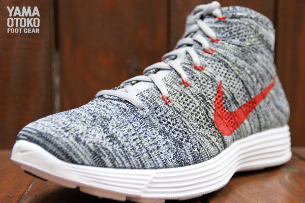 Nike Flyknit Chukka Wolf Grey Black White 03