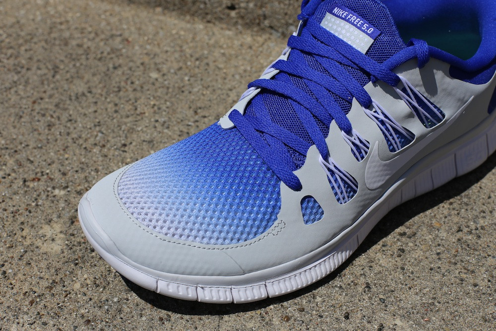 Nike Free 5 0 Breathe Hyper Blue Pure Platinum 4
