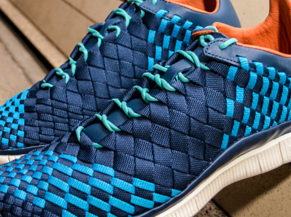 Nike Free Inneva Woven - Squadron Blue - Neo Turquoise