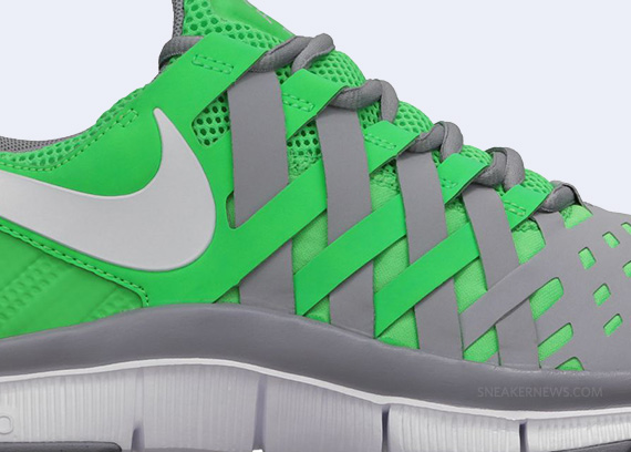 Nike Free Trainer 5.0 - Poison Green - Stadium Grey