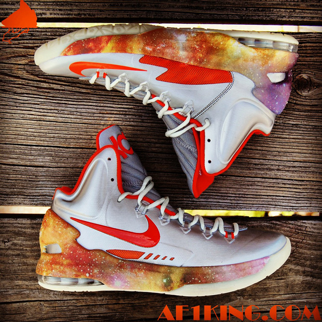 Nike Kd V Galaxy Customs Gourmet Kickz 6