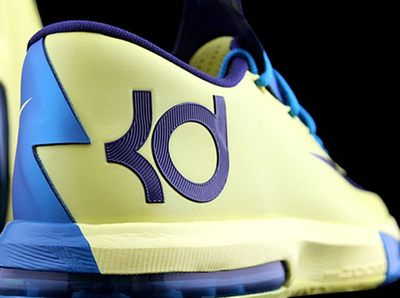 Nike Kd Vi Yellow Navy Teal 1