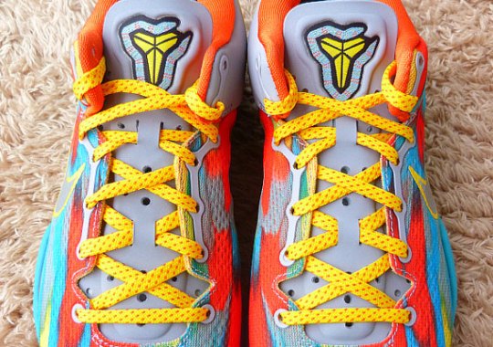Nike Kobe 8 – Stadium Grey – Metallic Silver – Tour Yellow