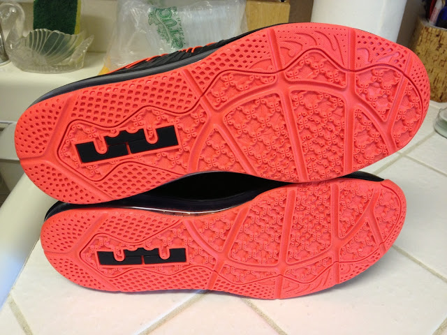 Nike Lebron X Low Black Total Crimson 4