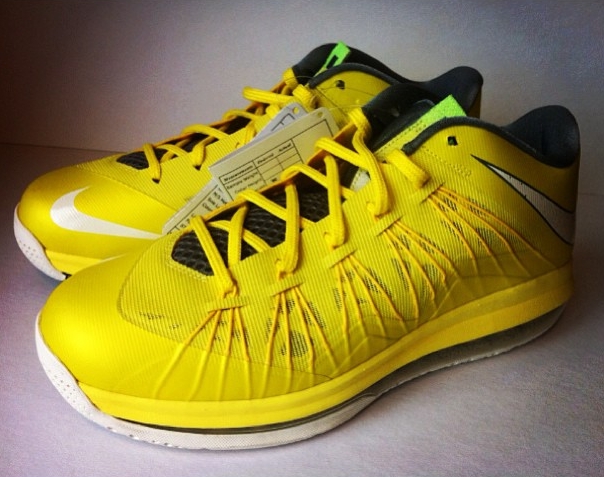 Nike Lebron X Low Yellow White Black