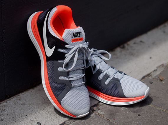 Nike Lunarflash Grey Orange 5