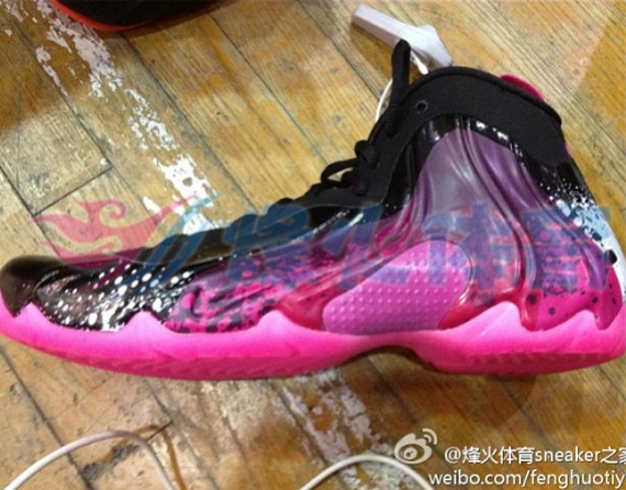 Pink Black Nike Air Flightposite