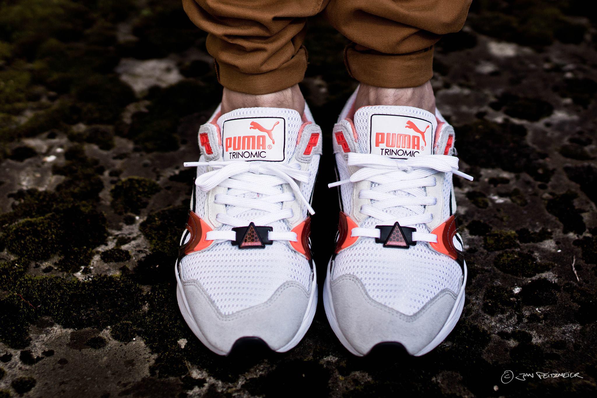 Puma Trinomic Xt1 Plus White Orange 3