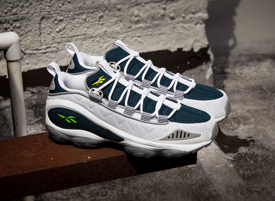Reebok Dmx Run 10 Nocturnal Blue Neon Yellow Og