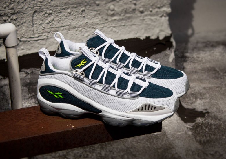 Reebok DMX Run – White – Nocturnal Blue – Neon Yellow | OG Colorway