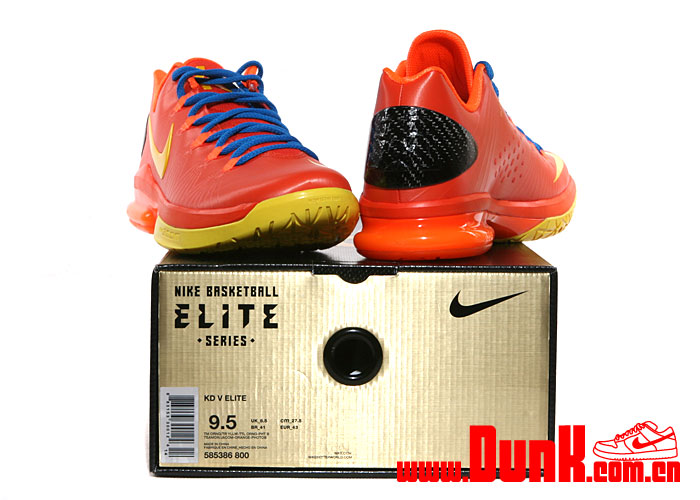 Total Orange Nike Kd V Elite 02