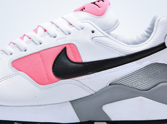 Nike Air Pegasus '92 OG - White - Black - Atomic Red - Matte Silver