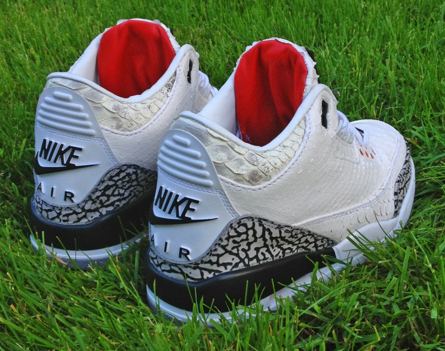 Jbf Customs White Snake 3s For Wale 4
