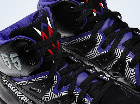 adidas Mutombo - Black - Purple