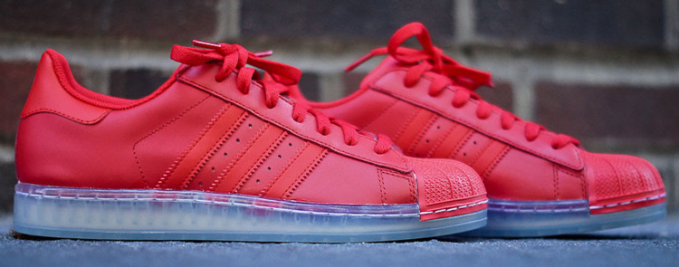 Adidas Superstar Clr Vivid Red 02