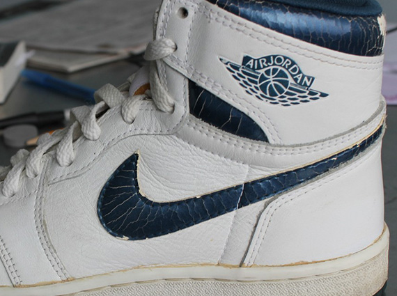 Air Jordan 1 - White - Metallic Blue | OG Pair on eBay