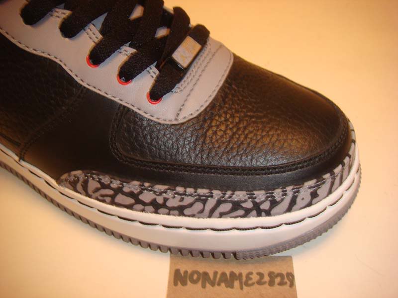 Air Jordan Iii Black Cement Force Fusion Unreleased Sample 05