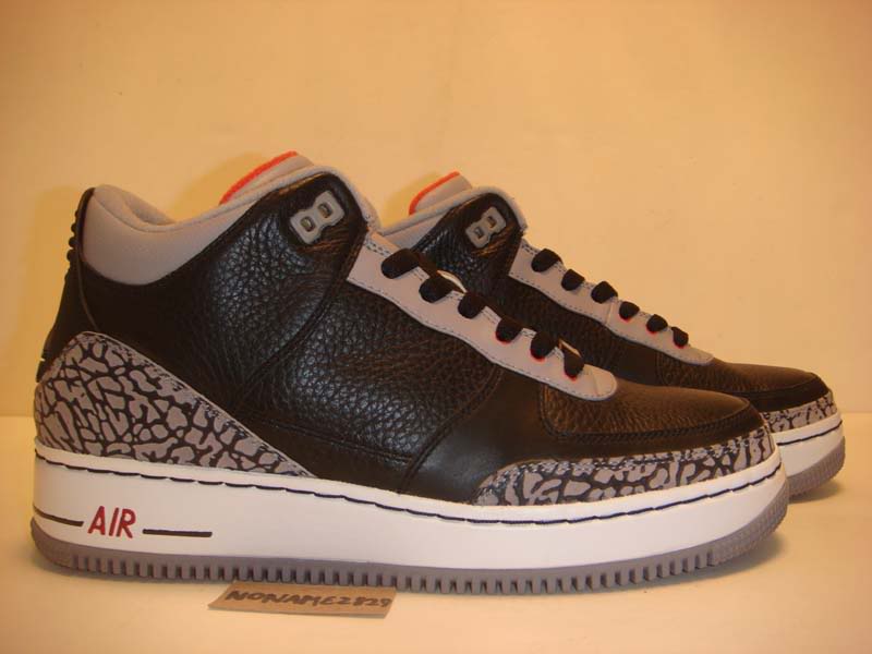 Air Jordan Iii Black Cement Force Fusion Unreleased Sample 29