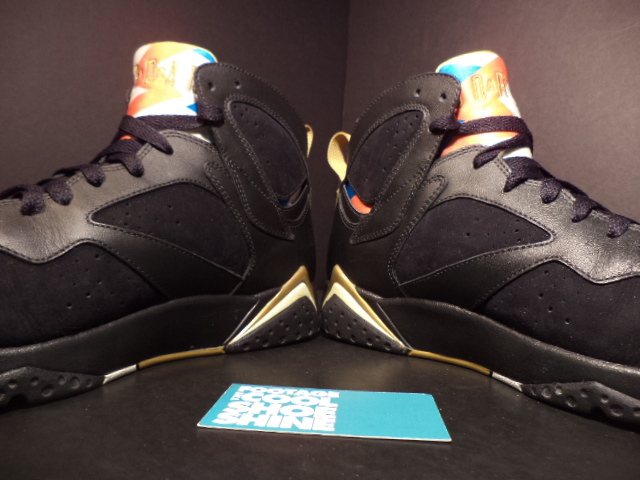 Air Jordan Vii Gold Moments Olympic Tongue 05