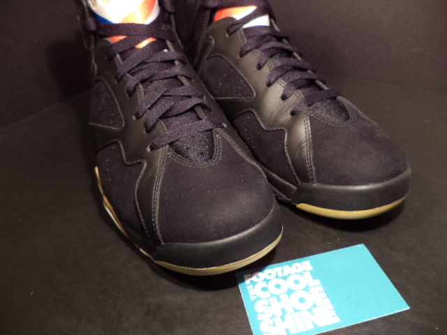 Air Jordan Vii Gold Moments Olympic Tongue 06