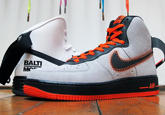 Nike Air Force 1 High "Baltimore Pack" - Release Date