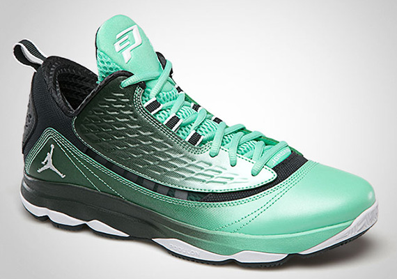 Jordan CP3.VI AE - Green Glow - Black Spruce - White