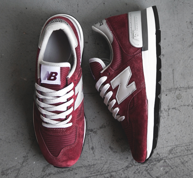 New Balance 990 Burgundy Available 06