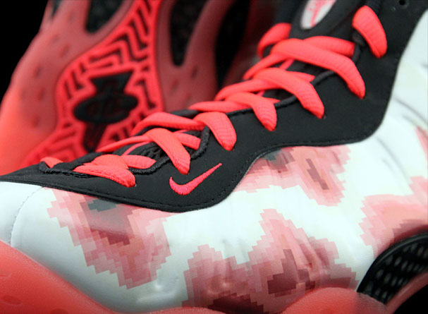 Nike Air Foamposite One Thermal Map