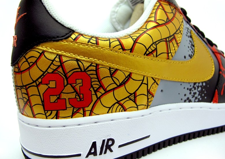Nike Air Force 1 Low “Chicago Bulls” Customs by Sekure D