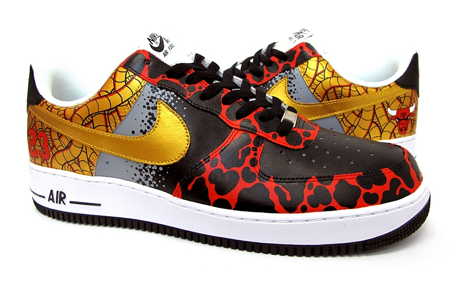 Nike Air Force 1 Low Chicago Bulls Custom 04