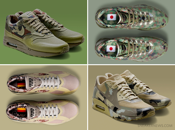 Nike Air Max Camo Collection